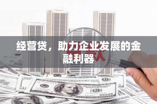 拉孜经营贷，助力企业发展的金融利器