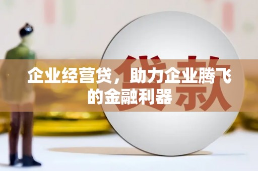拉孜企业经营贷，助力企业腾飞的金融利器