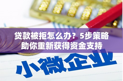 拉孜贷款被拒怎么办？5步策略助你重新获得资金支持