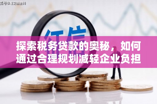 拉孜探索税务贷款的奥秘，如何通过合理规划减轻企业负担