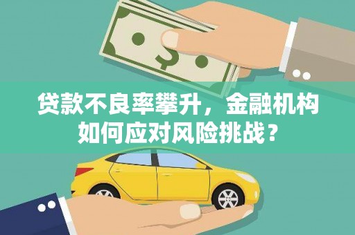拉孜贷款不良率攀升，金融机构如何应对风险挑战？