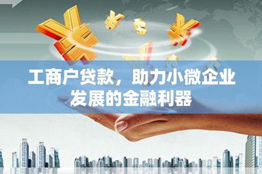 拉孜工商户贷款，助力小微企业发展的金融利器
