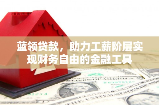 拉孜蓝领贷款，助力工薪阶层实现财务自由的金融工具