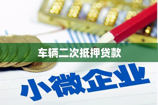 拉孜车辆二次抵押贷款