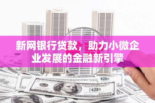 拉孜新网银行贷款，助力小微企业发展的金融新引擎