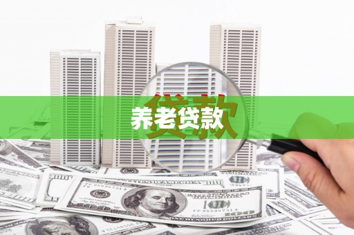 拉孜养老贷款