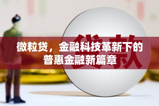 拉孜微粒贷，金融科技革新下的普惠金融新篇章