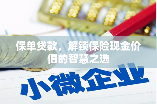 拉孜保单贷款，解锁保险现金价值的智慧之选