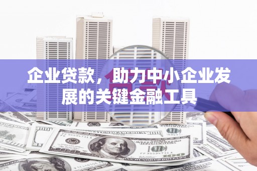 拉孜企业贷款，助力中小企业发展的关键金融工具