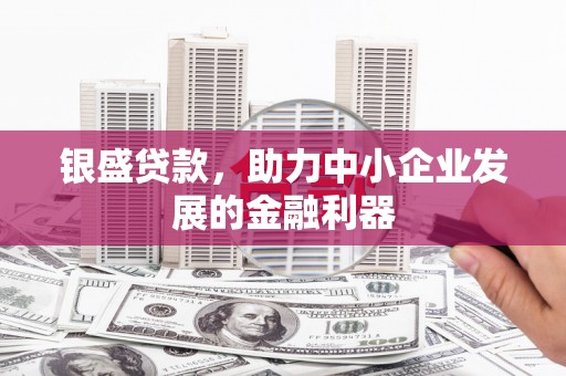 拉孜银盛贷款，助力中小企业发展的金融利器