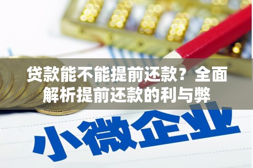 拉孜贷款能不能提前还款？全面解析提前还款的利与弊