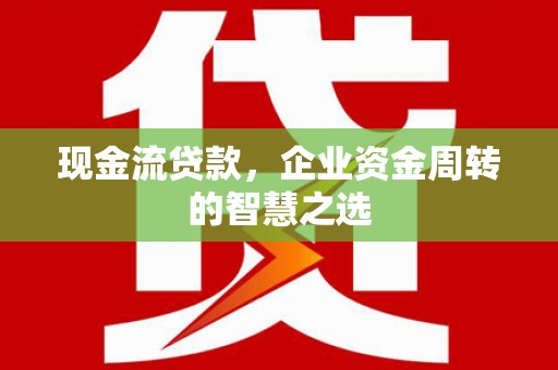 拉孜现金流贷款，企业资金周转的智慧之选