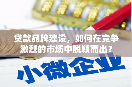 拉孜贷款品牌建设，如何在竞争激烈的市场中脱颖而出？
