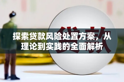 拉孜探索贷款风险处置方案，从理论到实践的全面解析