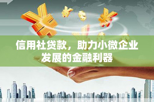 拉孜信用社贷款，助力小微企业发展的金融利器
