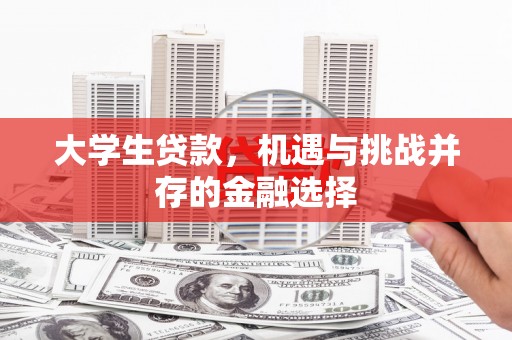 拉孜大学生贷款，机遇与挑战并存的金融选择