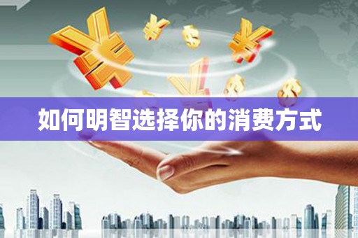 拉孜如何明智选择你的消费方式