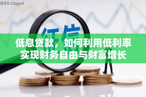 拉孜低息贷款，如何利用低利率实现财务自由与财富增长