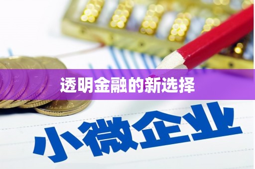 拉孜透明金融的新选择